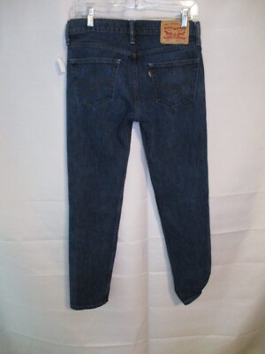 Levi's 511 Cotton Blend Dark Rinse 30 x 31 Skinny Fit Blue Jeans (SEE COMMENTS)