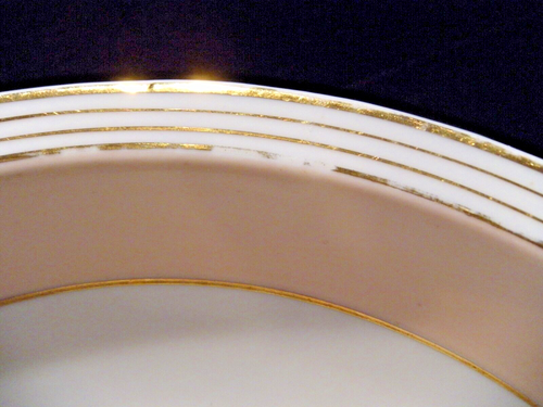 Vintage PORCELAINES PALLAS Art Deco Pink & Gold China from Limoges, France - Picture 66 of 102