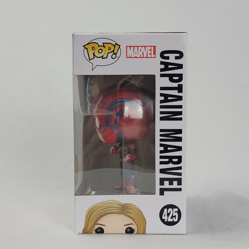 Funko Pop! Marvel Captain Marvel (Masked) #425 Chase Vinyl Figure * Box Damage * - Picture 2 of 9