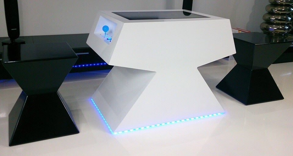 Kit borne d'arcade table basse cocktail meuble rétrogaming à monter