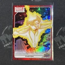 #199 Photon 2023 Upper Deck Marvel Platinum Red Rainbow