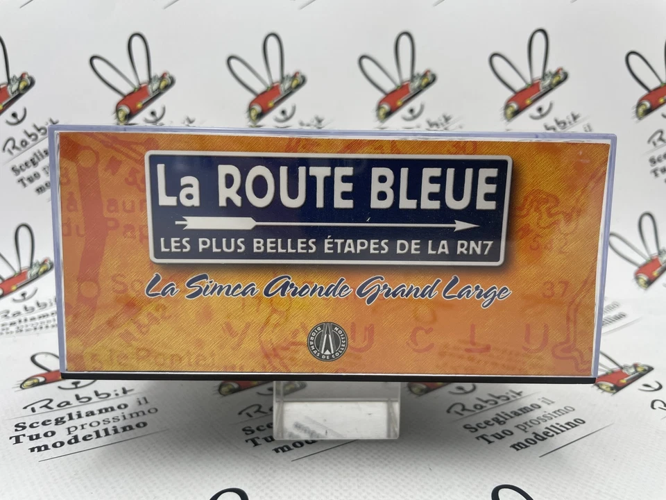DIE CAST " LA SIMCA ARONDE GRAND LARGE " LA ROUTE BLEUE 1/43 - Immagine 2 di 3