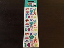 Vintage Sandylion Prismatic Micro Stickers Sea Creatures New In Package