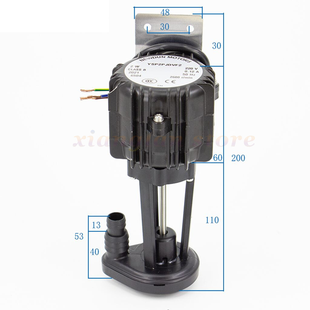 2W Ice Maker Water Pump Suction Pump Upper Water Pump Circulation Pump