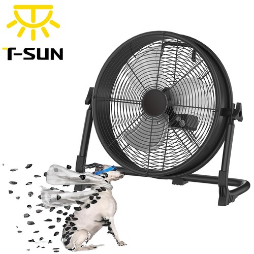 Hochbelastbarer Metall-Bodenventilator Betrieben mit Makita 18V-Akku oder AC-Ada - Bild 2 von 16