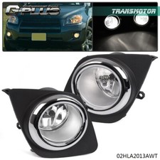 Fit For 2009-2012 Toyota Rav4 Lens Driving Bumper Fog Lights W Bulbsswitch Set