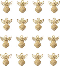30 Pcs Angel Charms Vintage Silver Metal Cute 26 X 23 Mm Vintage Pendants for DI