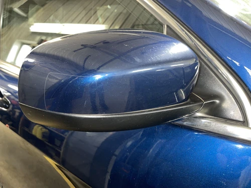 14-21 JEEP CHEROKEE Door Mirror Right BLUE PPX W/ HEAT W/O BLIND SPOT W/O SIGNAL