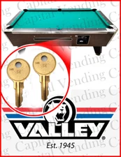 Valley  Pool Table #54 key or replacement lock with key - you select