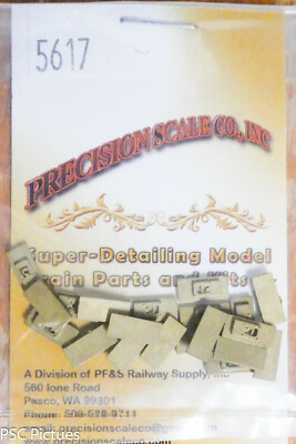 Precision Scale O #5617 Latches, Access Door, EMD Hood (Brass Castings 20)