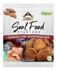 Booker's Soul Food Starters - Candied Yam Seasoning Mix - Single 1.5 Oz Package