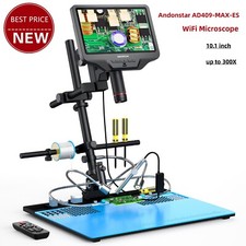 Andonstar AD409-MAX-ES Microscopio WiFi Microscopio Digitale con Endoscopio ty23