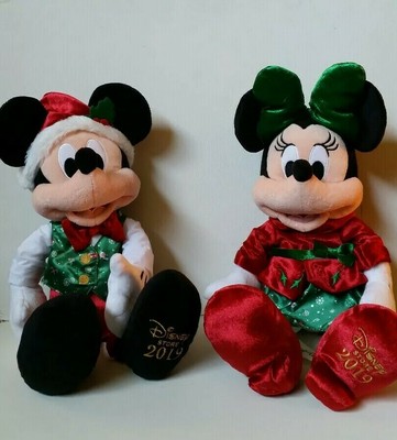 Immagini Natalizie Topolino E Minnie.Topolino E Minnie Peluche H 43cm Natale 2019 Disney Store Topolina Minni Maclama Ebay