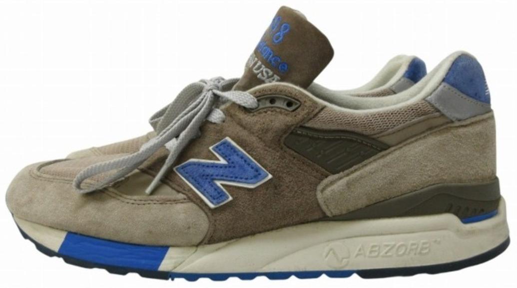 Size 11 - New Balance x J. Crew 998 Made in USA Pebble Blue