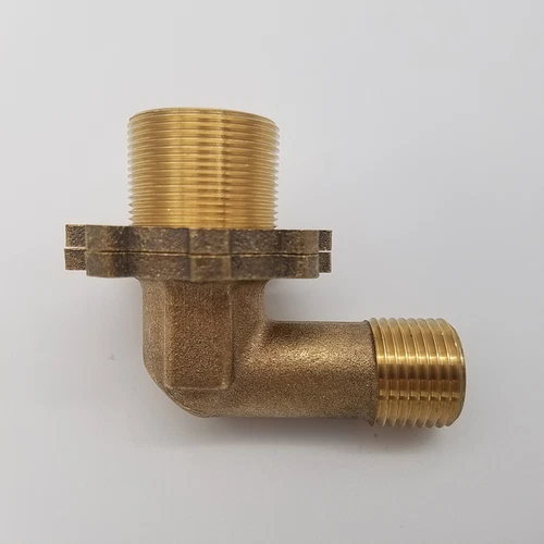 PROFLO PF18012 Rough Brass Fiberlock Shower Elbow - Picture 2 of 6