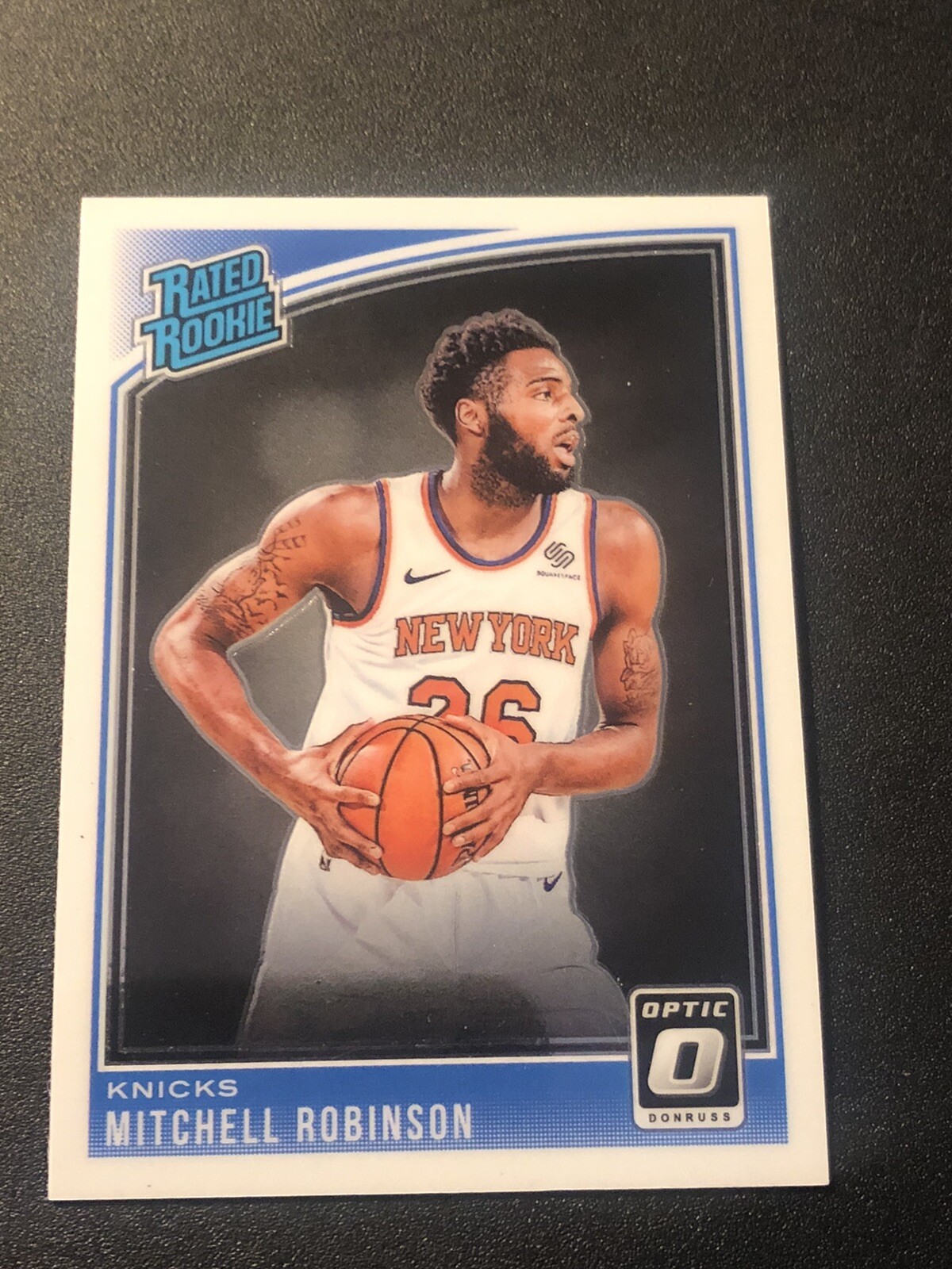 2018-19 Panini Donruss Optic Rated Rookie Mitchell Robinson #163 Rookie RC