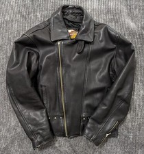 Vintage Harley-Davidson Fat boy Embossed Leather Women's Jacket Size M