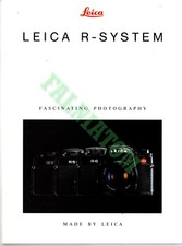Vintage Leica R-System Information Booklet - 51 pages