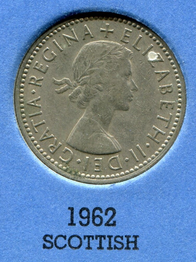 Foreign Coin - Great Britain - One Shilling 1962 Scottish Crest | eBay