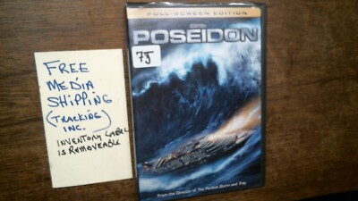 7J  Poseidon (Full-Screen Edition) - DVD - VERY GOOD DISC IS PRISTINE