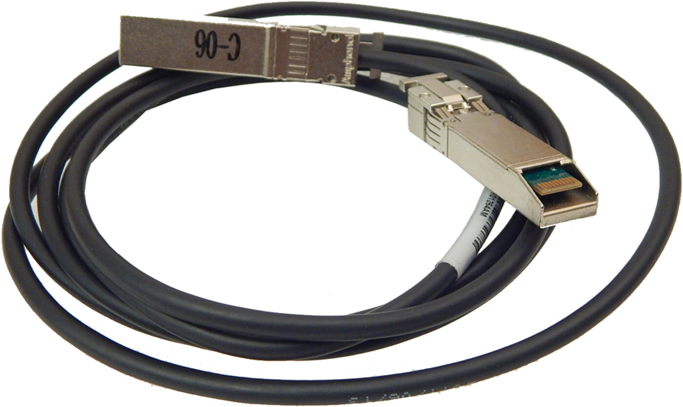 Amphenol SFP+ 10GbE Direct Attach Cable 2M 571540012