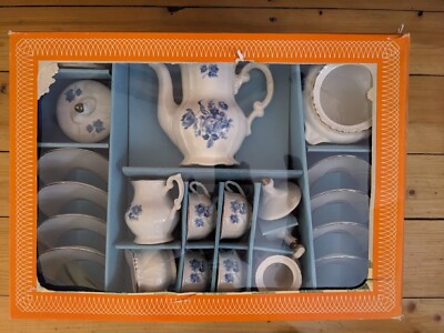 OVP 17 Teile DDR Porzellan Kaffee-Kinder Service,70/80er Kahla