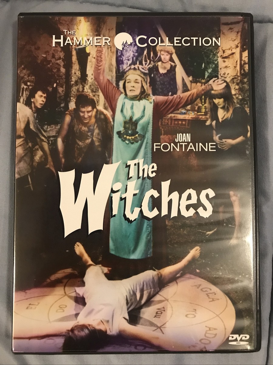 The Witches 1966 DVD, Hammer, Joan Fontaine, Anchor Bay, With