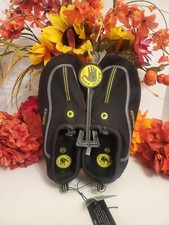 Body Glove  Men's Riverbreaker   Water Shoes Black/Yellow  Size 10  New