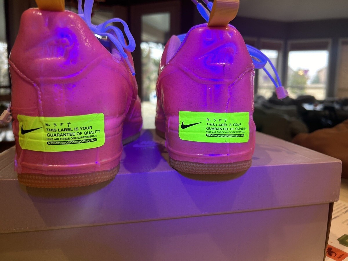 靴 NIKE AIR FORCE 1 EXPERIMENTAL RACER 27cm Nike Air Force 1 Experimental Racer Pink CV1754-600 Men's 5
