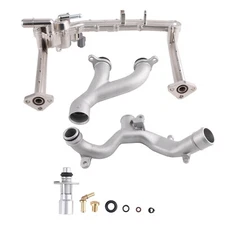 Aluminum Coolant Water Pipe Kit for  Jaguar F-Pace F-Type 3.0L V6 AJ814053