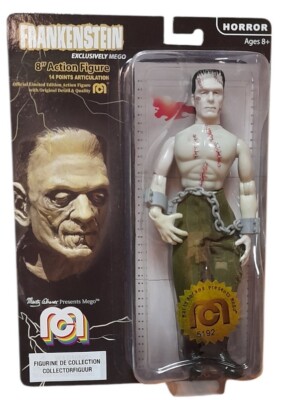Actionfigur Frankenstein Monster Ungeheuer Dämon Kinofilm 20cm Mego 62972 NEU