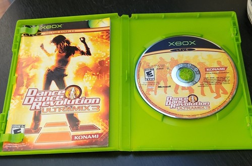 Dance Dance Revolution Ultramix 3 (Xbox, 2005) Complete In Box - Picture 2 of 5