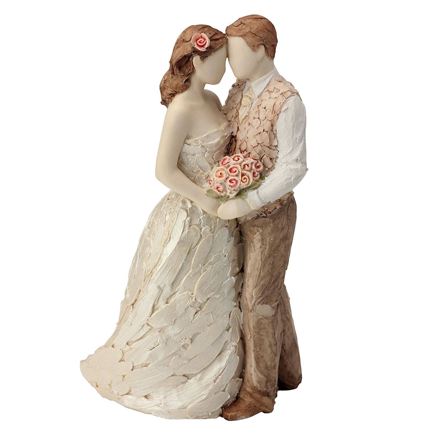  - More Than Words Celebration Bride & Groom Figurine - Image 3