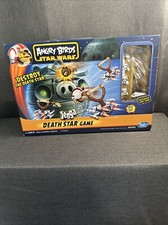 Angry Birds Star Wars Jenga Death Star Game Hasbro COMPLETE