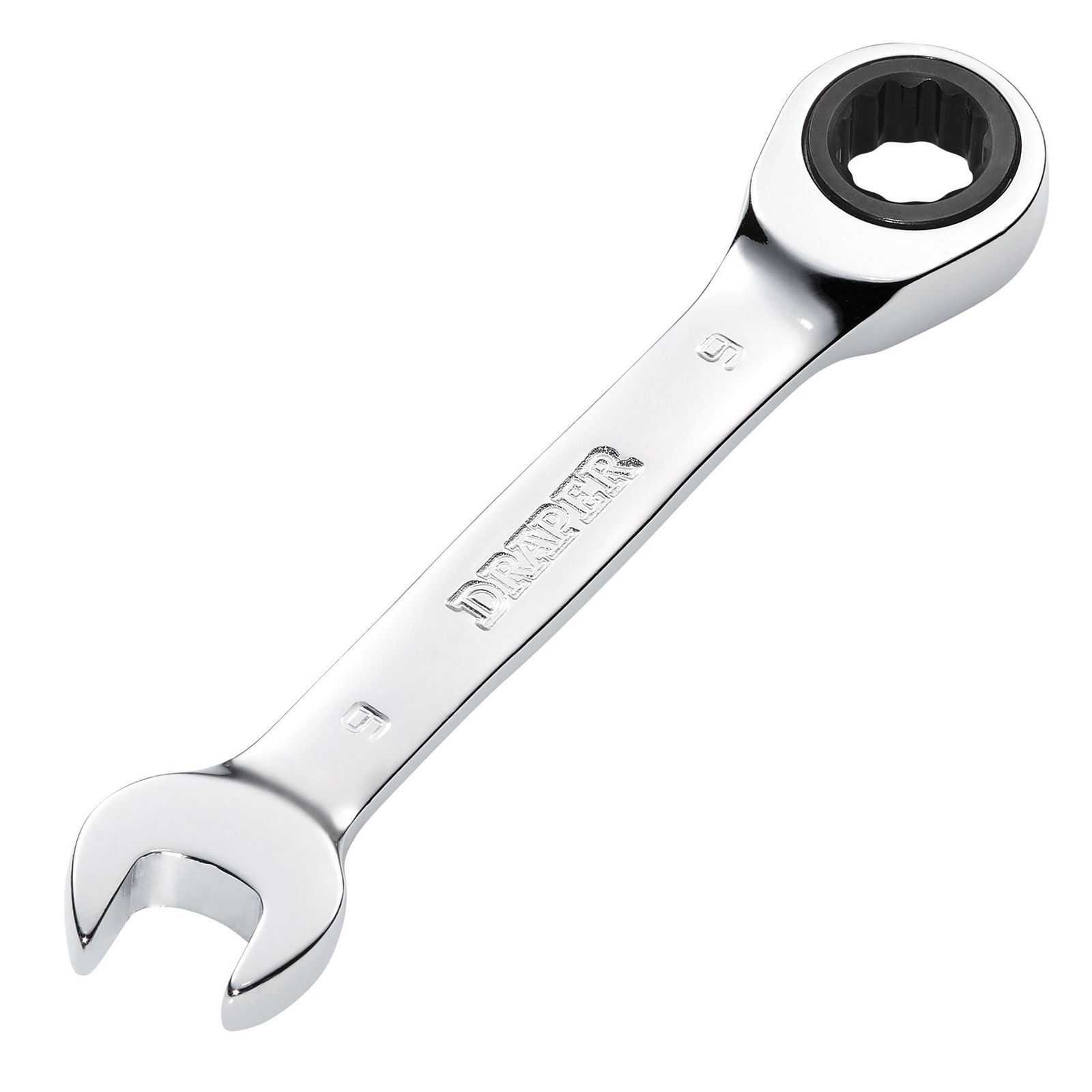 Draper Hi-Torq Stubby Ratchet Combination Spanner 9mm - Image 2