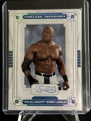 2023 Panini Chronicles  BOBBY LASHLEY Holo Silver /25 Timeless Treasures #TT-17