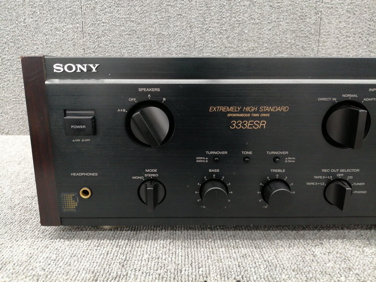 SONY TA-F333ESR Stereo Integrated Amplifier (transistor) from