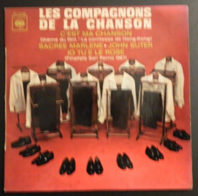 Les compagnons de la chanson : C'est ma chanson - Sacrée Marlène - John Suter...