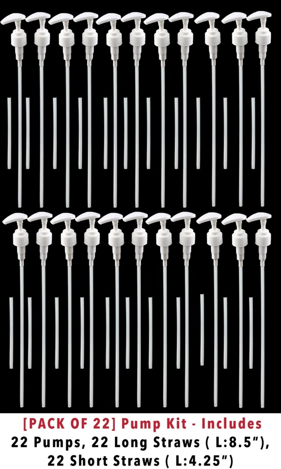 Bombas dispensadoras acondicionadoras de champú universales para botella paquete de 22 de 1 L/33,8 oz Foto 2 de 4