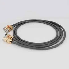 Pair OCC Copper Audio XLR Balanced Cable Hi-end Signal Interconnect Wire