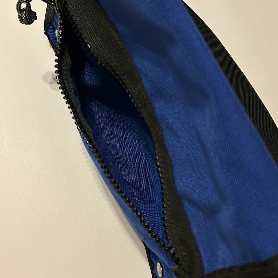 RED OXX Nylon Blue Mini Messenger Laptop Bag Small Crossbody CarryOn