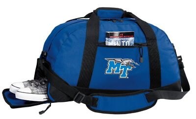 Middle Tennessee Duffel Bag   Official Blue Raiders Medium Gym & Travel Bag with