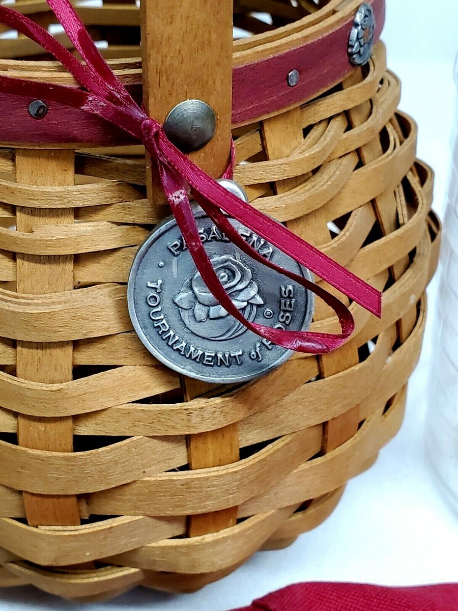Vintage 2004 Longaberger PASADENA TOURNAMENT OF ROSES Sweetheart