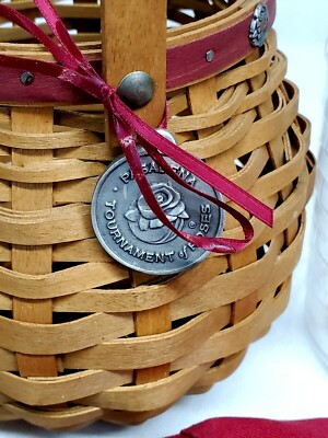 Vintage 2004 Longaberger PASADENA TOURNAMENT OF ROSES Sweetheart