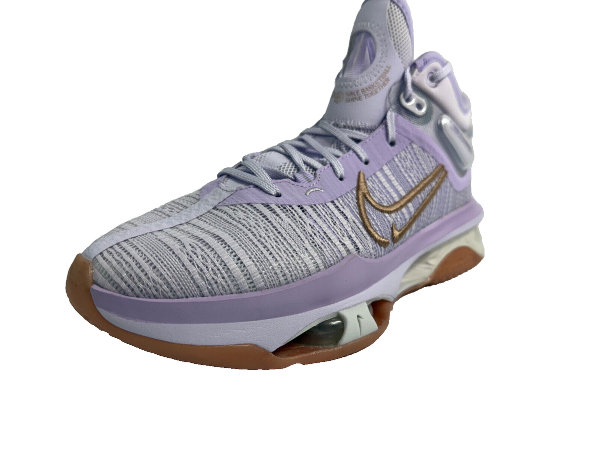 Nike G.T. Jump 2 Basketball Shoes Barely Grape Lilac Bloom 