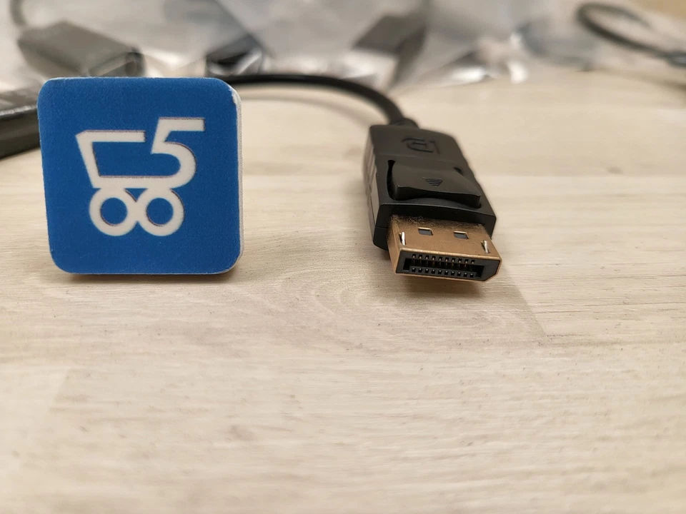 Adattatore SK video DP DisplayPort to HDMI 4K Notebook HP DELL Lenovo Fujitsu - Immagine 4 di 4