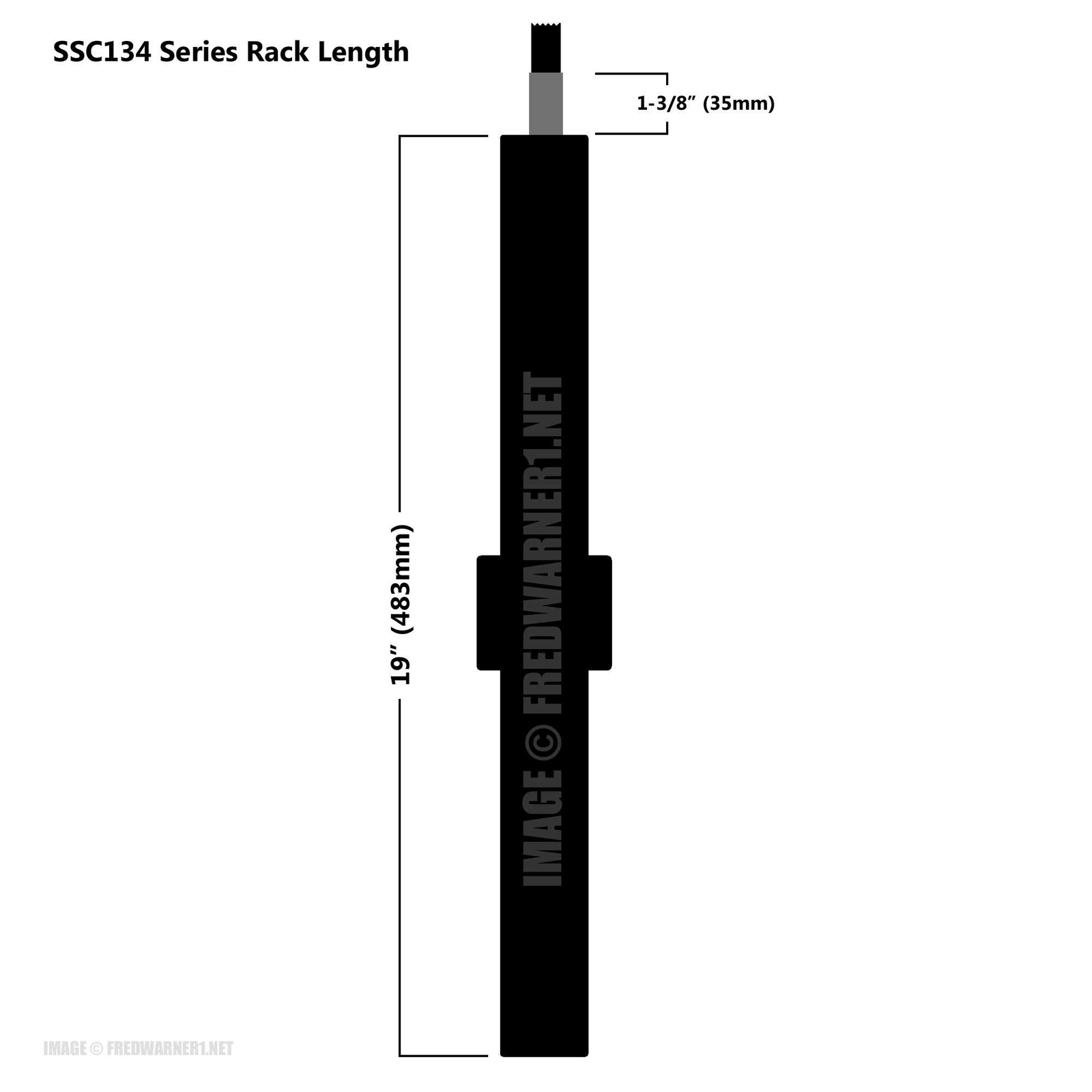 SeaStar SSC13417 Rack & Pinion 17ft Mechanical Steering Cable Teleflex ...