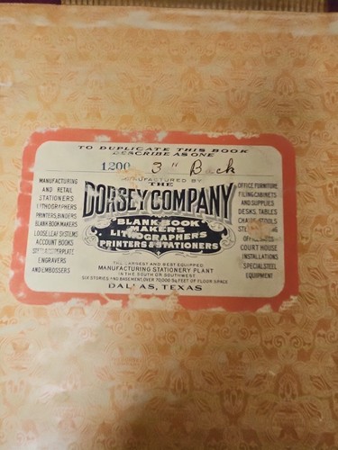 1900er Jahre historisches medizinisches Ledger aus Leder & Cord - Bild 12 von 19