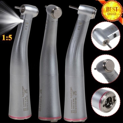 Dental 1:5 Increasing Handpiece Contra Angle LED For KAVO NSK Electric Motor USA