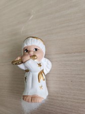 Weihnachtsschmuck Hängeengel fliegender Engel auf Wattewolke Kollektion Rarität